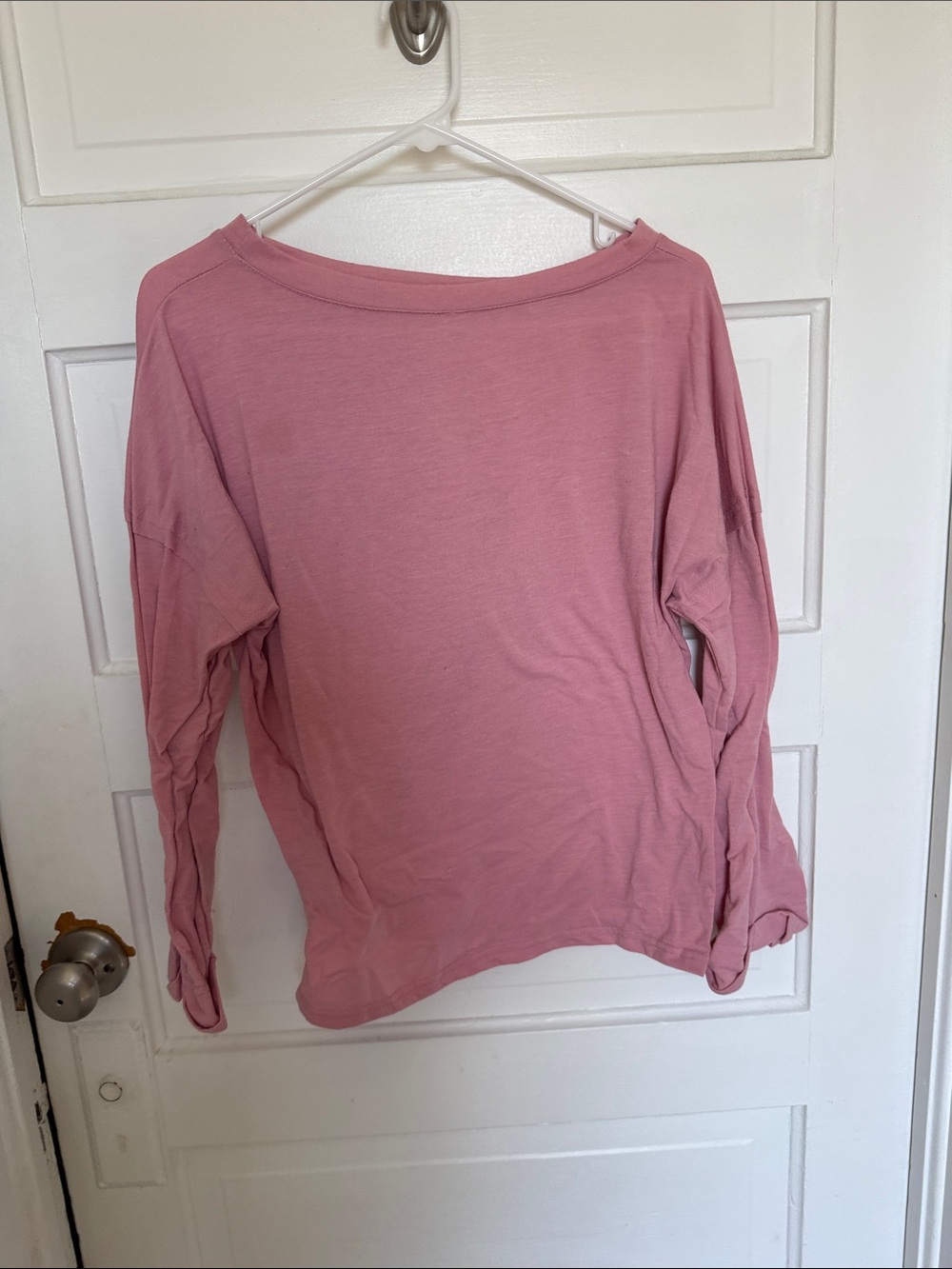 Women's Dusty Rose Long Sleeve Top - Brand Unspecified
